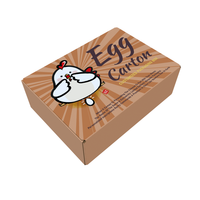 Boîtes cadeaux en carton pour œufs, impression numérique personnalisée en gros, boîtes à œufs de haute qualité, emballages durables et économiques en carton pour œufs