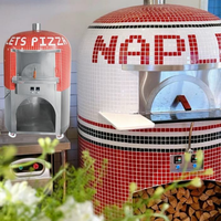 Four à pizza napolitaine professionnel de qualité supérieure, four à pizza commercial haute température pour boulangerie, avec options électrique/gaz