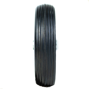 8-10 inç beyaz konuştu düz tahıl katı tekerlek Hub perakende depolama taşıma ekipmanları için rulman ile yeni demir malzeme - Product Image 4