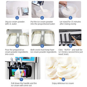 Máquina de Helado Suave Comercial Automática de Autoservicio Industrial MQ-L22ANE - Product Image 6