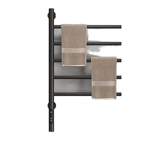 304 acier inoxydable chauffe-serviettes électrique support <span class=keywords><strong>eau</strong></span> chauffée radiateurs hydroniques pour hôtel salle de bain Nickel chauffe-serviettes - Product Image 1