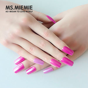 Ms.miemie - Juego de 24 <span class=keywords><strong>Uñas</strong></span> Postizas de Ataúd en ABS, Reutilizables, <span class=keywords><strong>Cortas</strong></span>, <span class=keywords><strong>Color</strong></span> Neón, Polvo de <span class=keywords><strong>Uñas</strong></span>, <span class=keywords><strong>Color</strong></span> Sólido, Aurora - Product Image 1