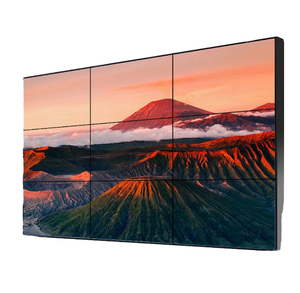 Écran mural vidéo LCD HD 46/49/55 pouces, sans bordure, avec un joint de 3,5 mm, écran de fusion 3x3, affichage numérique publicitaire commercial - Product Image 1