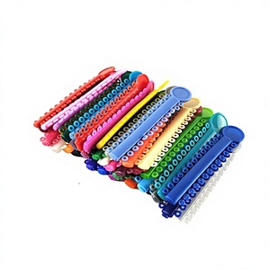 أربطة بلاستيكية مرنة لتقويم الأسنان بألوان متنوعة لتثبيت الأقواس - Product Image 5