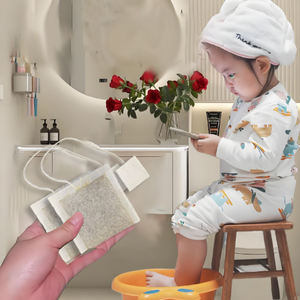 Masques chaussettes jetables aux herbes <span class=keywords><strong>pour</strong></span> le soin des <span class=keywords><strong>pieds</strong></span> de bébé – Gingembre, Angélique, Écorce d'Orange – Soin des talons à la Glycérine – Détoxification des <span class=keywords><strong>pieds</strong></span> – Traditionnel - Product Image 5