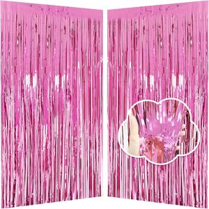 Cortinas de Flecos Metálicos Verdes para Decoración de Fiestas Temáticas de <span class=keywords><strong>Jungla</strong></span>, Telón de Fondo para Cabina de Fotos, Decoraciones de Cumpleaños - Product Image 2