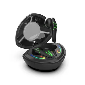 Echte kabellose Gaming-In-Ear-Ohrhörer mit RGB buntem Licht Bluetooth 5.1 45ms niedrige Latenz 5-6 Stunden pro Zeit Gaming-Kopfhörer