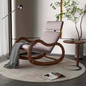 Sillón <span class=keywords><strong>Reclinable</strong></span> de <span class=keywords><strong>Diseño</strong></span>, Estilo Vintage, Madera de Teca, para Balcón y Jardín - Product Image 1
