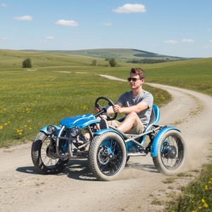 Quadricycle électrique tout-terrain à 4 roues, E-Trike à pneus larges, Quadricycle de tourisme - Product Image 6