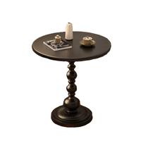 Petite table basse légère de style moderne et luxueux Table d'appoint rétro en fer d'angle avec rangement de chevet pour meubles de table centrale de salon