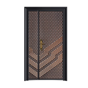 ประตูเหล็กนิรภัยแบบกันขโมย สไตล์เม็กซิกัน รุ่นยอดนิยม ขายดี รับสั่งทำตามแบบ - Product Image 6