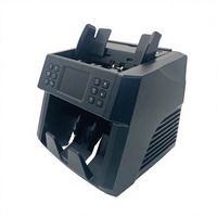 Dernière machine de comptage de billets NIUMO de qualité bancaire avec calculateur d'argent mixte, écran tactile et double lecteur CIS