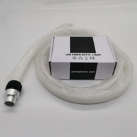 Kit de plafonniers à fibres optiques 10W RGBW Twinkle avec LED 0.75mm * 450pcs * 3m corps de lampe en plastique