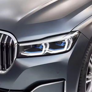 SJC pour BMW série <span class=keywords><strong>7</strong></span> G11 G12 pare-chocs avant 730i 740i Facelift jupe latérale M760 nouveau Style diffuseur de calandre de pare-chocs avant et arrière - Product Image 6