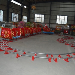 2025 Batterie <span class=keywords><strong>Train</strong></span> Aire de jeux Équipement d'amusement Enfants Électrique Mini Piste Trains Enfants Monter sur le <span class=keywords><strong>Train</strong></span> - Product Image 2