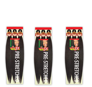 Extensiones de Cabello Sintético Preestirado para Trenzas Africanas Ez, Moldeables con Agua Caliente, Efecto Ombre, Fácil de Trenzar, 3x Más Resistentes, ¡Oferta! - Product Image 3