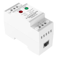 Gigabit 2 en 1 Network Power 2P Guide Protector contra sobretensiones DC/CCTV Cámara Monitor Accesorios para vigilancia IP PTZ
