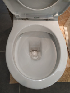 Toilettes de style <span class=keywords><strong>rétro</strong></span> en céramique <span class=keywords><strong>WC</strong></span> Pan Deux pièces Toilettes sanitaires Toilettes classiques sans rebord pour salle de bain - Product Image 6