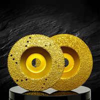 Livraison Rapide Disque de Meulage Diamanté Rotatif de 4 Pouces pour Facettage Métallique, Pierre de Meulage Durable 45 #   60 #   100 #   Lames de scie à découper en diamant