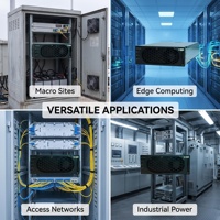 Module redresseur télécom R4850N2 3000W -48V 50A à haute efficacité, module d'alimentation AC-DC à échange à chaud pour station de base 4G/5G