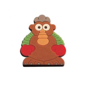 Custom Magnetic 3D PVC School Lapel Pin Badge Factory Embossed Rubber Logo Sequin Decoration Silicone Label Nickel-Free Finish - Product Image 5