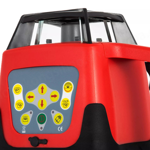 2023การปรับระดับ360 150ม. ด้วยตนเองระดับเลเซอร์หมุนได้สูงระดับสีแดง IP54กันน้ำโลหะความแม่นยำ1มม./1.5ม. - Product Image 3