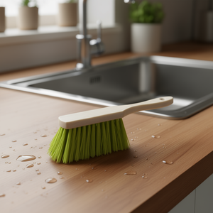 NLLE Hand <b>Brush</b> Prestige Green Bristles Cleaning Tool - Product Image 3