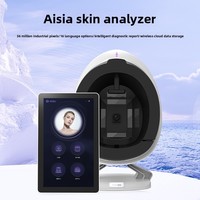 Analyseur de peau intelligent AI de 15,6/21,5 pouces, machine d'analyse de la peau du visage AISIA pour salon de beauté, détection et gestion des conditions cutanées