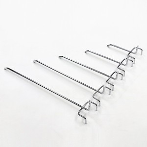 Display <b>Hooks</b> Metal Single <b>Hook</b> <b>Wall</b> Mount Durable 10.0-17.9 Lb Capacity For Metal Surface - Product Image 1