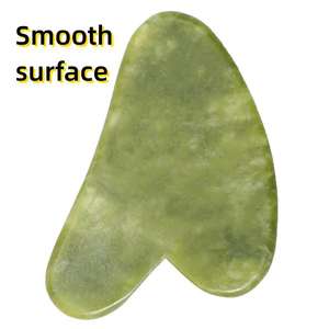Gran oferta de cuidado Facial de piel Natural Jade GUASHA Facial antienvejecimiento Gua Sha Board Gemstone Rose Quartz Skincare Massage - Product Image 2