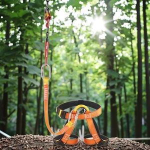 Conjunto de Cuerda de Seguridad Portátil, Cinturón Simple, Herramienta Ideal para Escalar Árboles y Protección Contra Caídas - Product Image 6