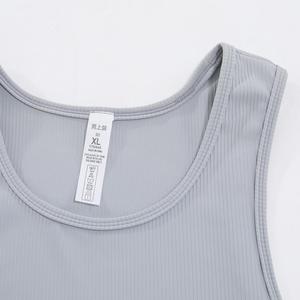 Débardeur de sport pour homme, anti-transpiration, élastique, à compression musculaire, séchage rapide, pour la course et l'entraînement en salle de sport - Product Image 5