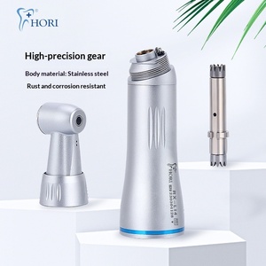 Turbina Dental MET-Dental MT-KK171 con Rodamiento de Acero Chino, 2/4 Orificios, Generador LED, 3 Chorro de Agua, Botón de Presión - Product Image 3