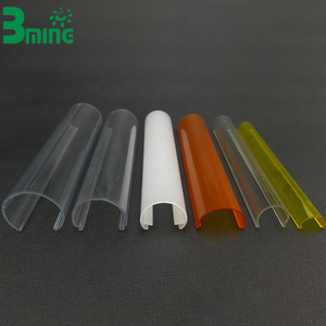 Bming nhựa ánh sáng Ống nửa vòng hình dạng LED nhựa đèn Bìa đùn Ống PC ánh sáng khuếch tán Bìa - Product Image 6