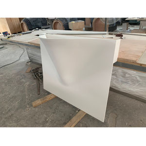 Lavabo de chaussures de salle de bain à surface solide blanc Lavabo en <span class=keywords><strong>pierre</strong></span> à surface solide utilisé pour la maison et l'hôtel - Product Image 4