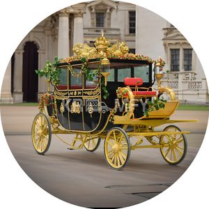 Carruajes de boda estilo caballo y carroza para paseos turísticos en parques, vehículos de ruedas tirados por caballos, carros retro en venta - Product Image 4