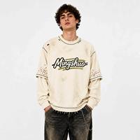 T-shirts pour hommes de haute qualité avec logo personnalisé, t-shirts vintage délavés, t-shirts à épaules tombantes, t-shirts imprimés surdimensionnés pour hommes