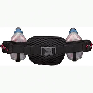 Ceinture de course avec porte-bouteille et poche pour téléphone - Échantillon gratuit - Ceinture d'hydratation polyvalente pour hommes et femmes - Product Image 1