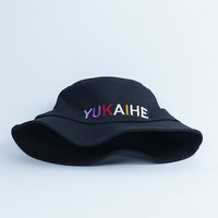 Trending Canvas Vismuts Hete Verkoop Geborduurde Emmerhoed Met Aangepast Logo