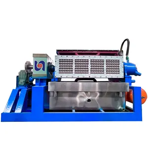 2024 China manufacturer simple and stable operation egg tray machine high capacity pulp molding equipment