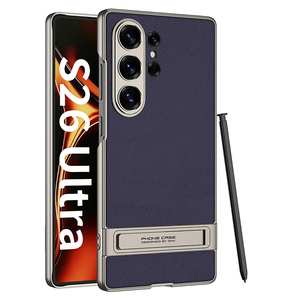 Funda Protectora para Teléfono Móvil GKK, Diseño Empresarial, Ultrafina, Resistente a Golpes, con Soporte, Material PU Esmerilado - Product Image 6