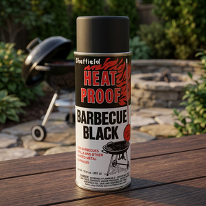 Heat Proof Barbecue Black Spray Paint for Grills and Heated Metal Surfaces 10 Oz 4264 - Product Image 3