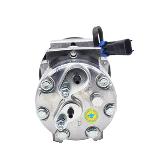 Compresor de Aire Acondicionado para Automóviles, Compresor de Aire Acondicionado para Camiones de Servicio Pesado, SD7H15 7PK Groove, Compresor de Aire Acondicionado de 12V para Camiones Kenworth - Product Image 4