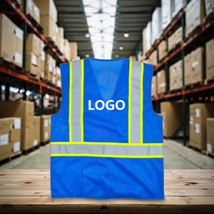 Chaleco Reflectante de Seguridad Superior para Ingenieros, Personalizable con Logotipo, Venta Directa de Fábrica, Uniforme para Trabajadores - Product Image 1