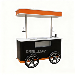 OEM Commercial <b>Trailer</b> Manufacturer In China Mobile Food Trucks Hot Sale Ice Cream Cart For Summer Business - Product Image 2