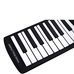 Piano de Mano Konix de 61 Teclas, Teclado Electrónico Plegable Portátil con Altavoz Integrado, Doble Alimentación (USB/Batería), Conector para Auriculares - Product Image 4