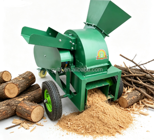 Broyeur de bois agricole, déchiqueteuse de bois <span class=keywords><strong>pour</strong></span> branches, bûches, <span class=keywords><strong>bambou</strong></span> et déchets de biomasse - Product Image 2