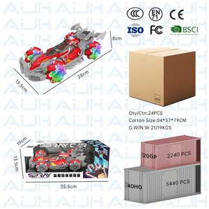 <span class=keywords><strong>Coche</strong></span> de Carreras Eléctrico con Spray AiJH Rc, <span class=keywords><strong>Coche</strong></span> de Acrobacias de Alta Velocidad con Control Remoto y Controlador de Guantes - Product Image 6