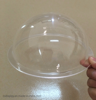 Vente en gros de 3cm à 60cm de diamètre hémisphère en plexiglas transparent dôme en acrylique pour chat et chien
