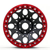 Jantes de voiture tout-terrain 17-18 pouces 5x150 6x139.7 5x127 Beadlocks pour Dodge Dodge Ram/Chevrolet Silverado 1500/GMC Sierra 1500/Yukon